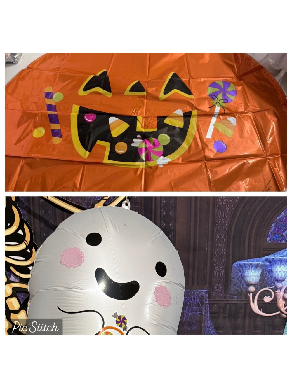 Anagram Mylar Halloween Ballon’s Ghost & Pumpkin Big Party Impact! $20 retail